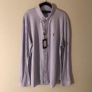 Ralph Lauren Men’s knit Oxford shirt